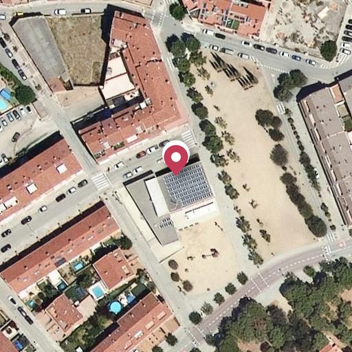 Foto aérea de la subasta en Sant Fruitós de Bages