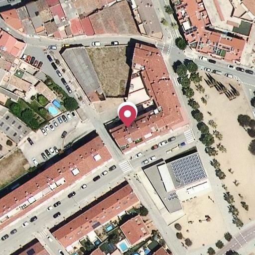 Foto aérea de la subasta en Sant Fruitós de Bages