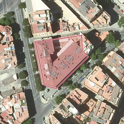 Foto aérea de la subasta en Barcelona