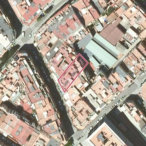 Foto aérea de la subasta en Hospitalet de Llobregat