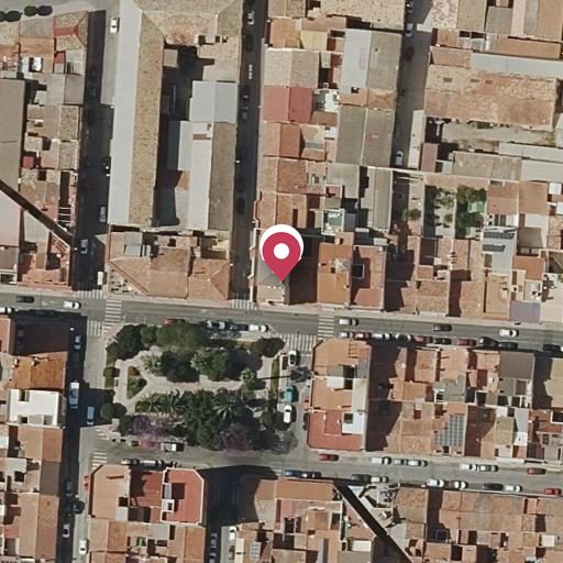 Foto aérea de la subasta en Petrer