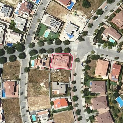 Foto aérea de la subasta en Vilafranca del Penedes