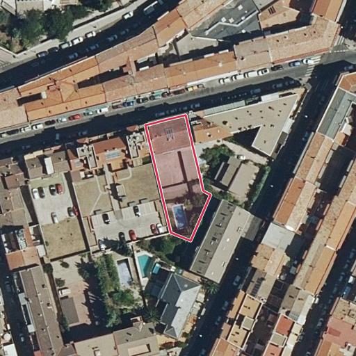Foto aérea de la subasta en Madrid