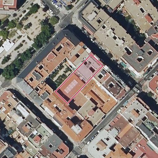 Foto aérea de la subasta en Madrid