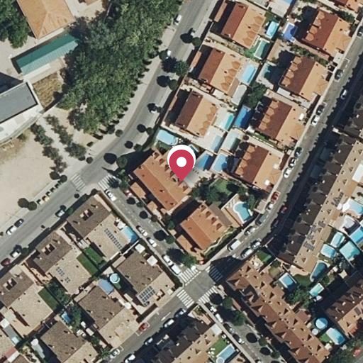 Foto aérea de la subasta en Velilla de San Antonio