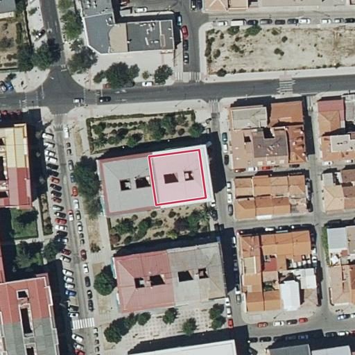 Foto aérea de la subasta en Coslada