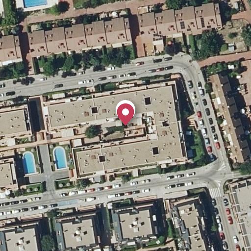 Foto aérea de la subasta en Rozas de Madrid, las