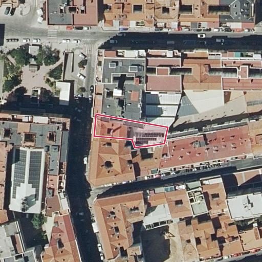 Foto aérea de la subasta en Madrid