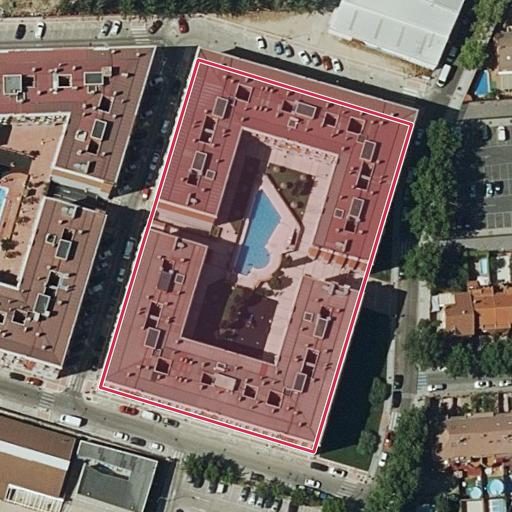 Foto aérea de la subasta en Parla