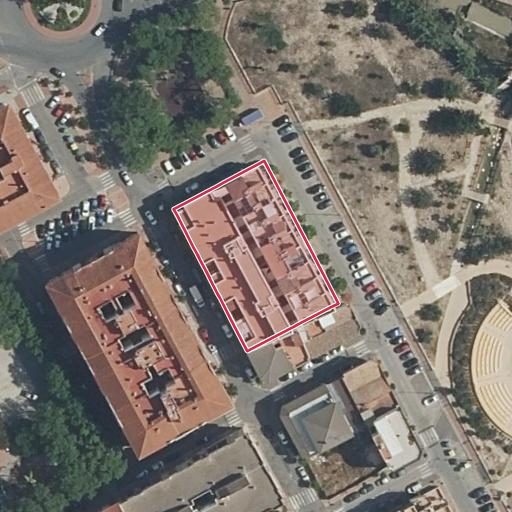 Foto aérea de la subasta en Alcantarilla