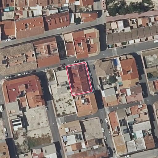 Foto aérea de la subasta en Ceutí