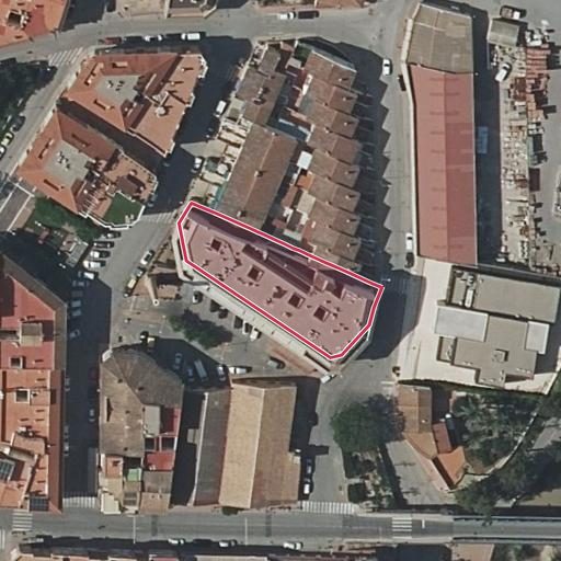 Foto aérea de la subasta en Archena
