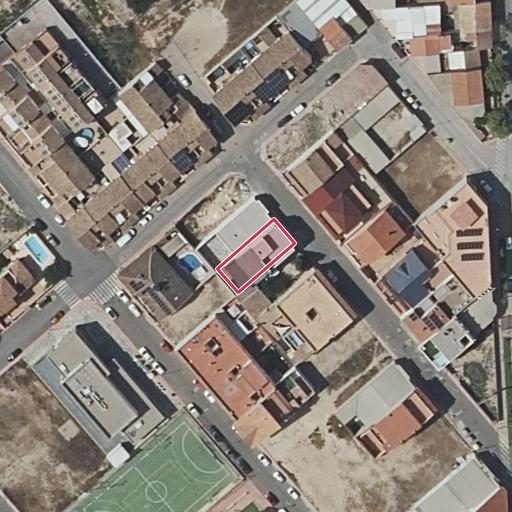 Foto aérea de la subasta en Torres de Cotillas, las