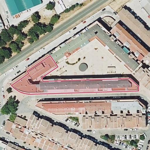 Foto aérea de la subasta en Málaga