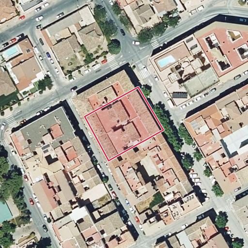 Foto aérea de la subasta en Ronda