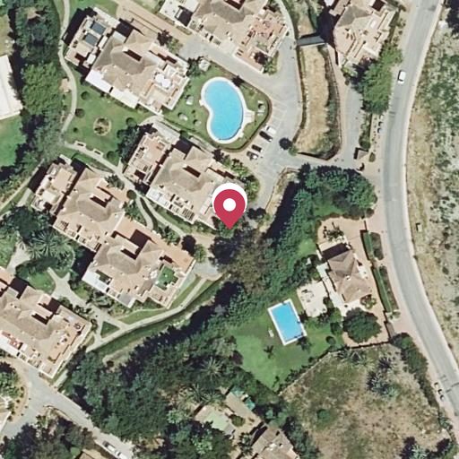 Foto aérea de la subasta en Marbella