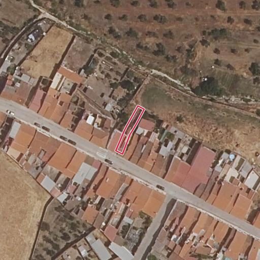 Foto aérea de la subasta en Puebla del Maestre