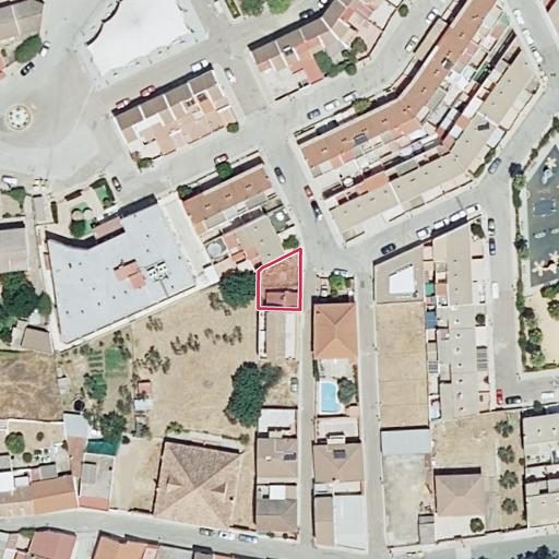 Foto aérea de la subasta en Ronquillo, el